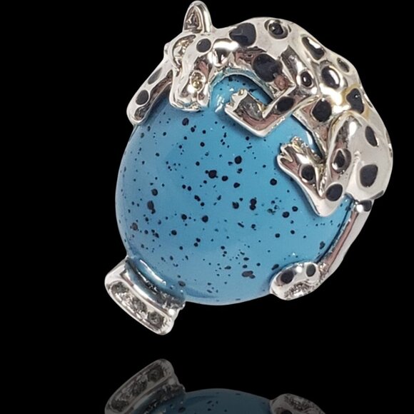 Panther Ring in size 9 by French Designer Camille Lucie - Picture 7 of 7